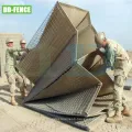 Welded Gabion Mesh Retaining Wall Bastion Defense Barriers